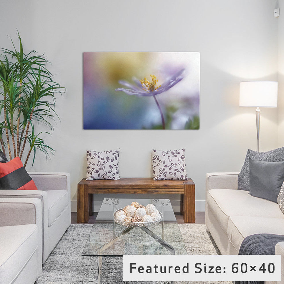 "Springtime Watercolor" by Heidi Westum, 40x26x1.5