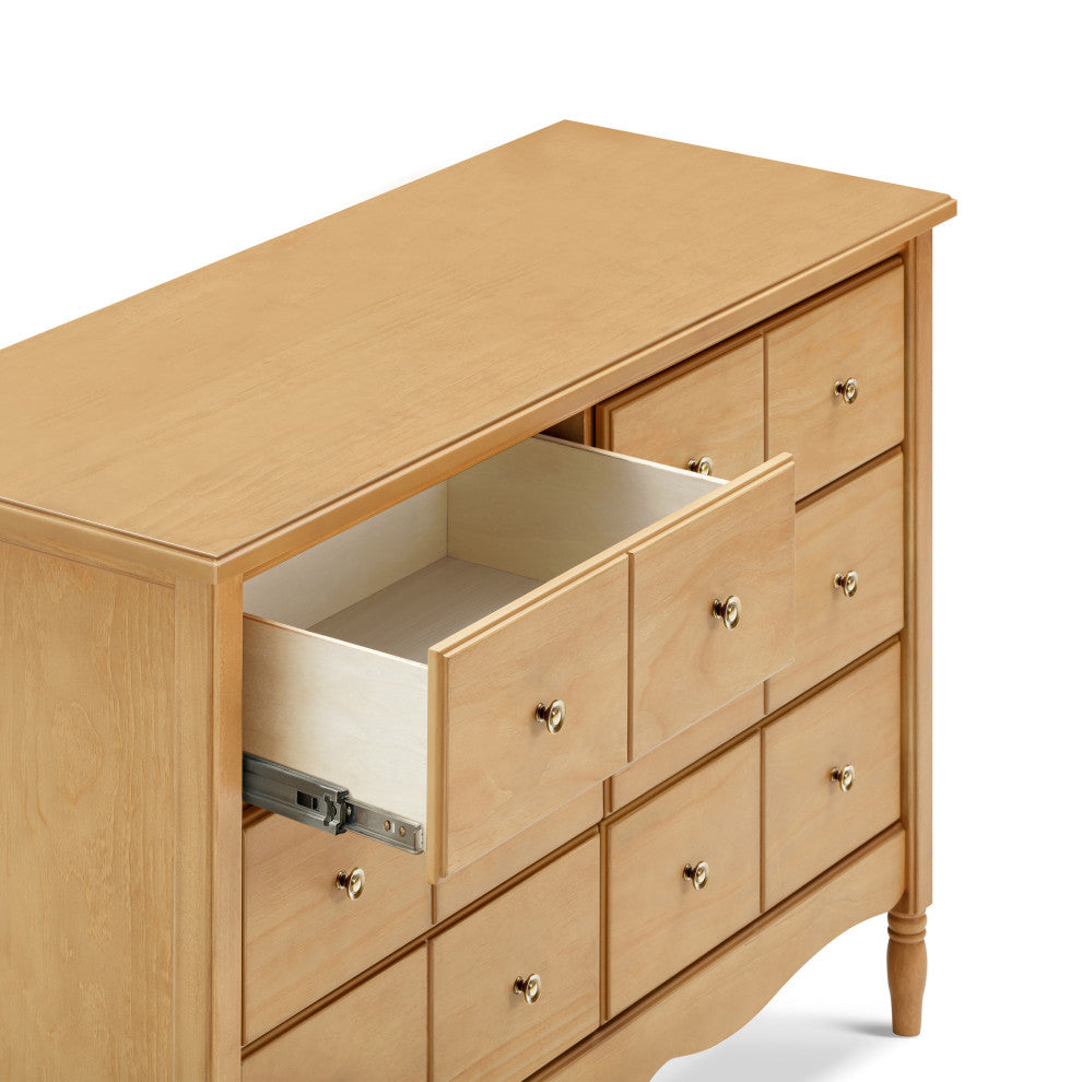Liberty 6-Drawer Assembled Dresser, Honey