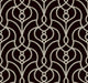 Black Divine Trellis Wallpaper
