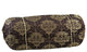 Natural Geo Dark Brown Gao Takiya Bolster Pillow, Set of 2