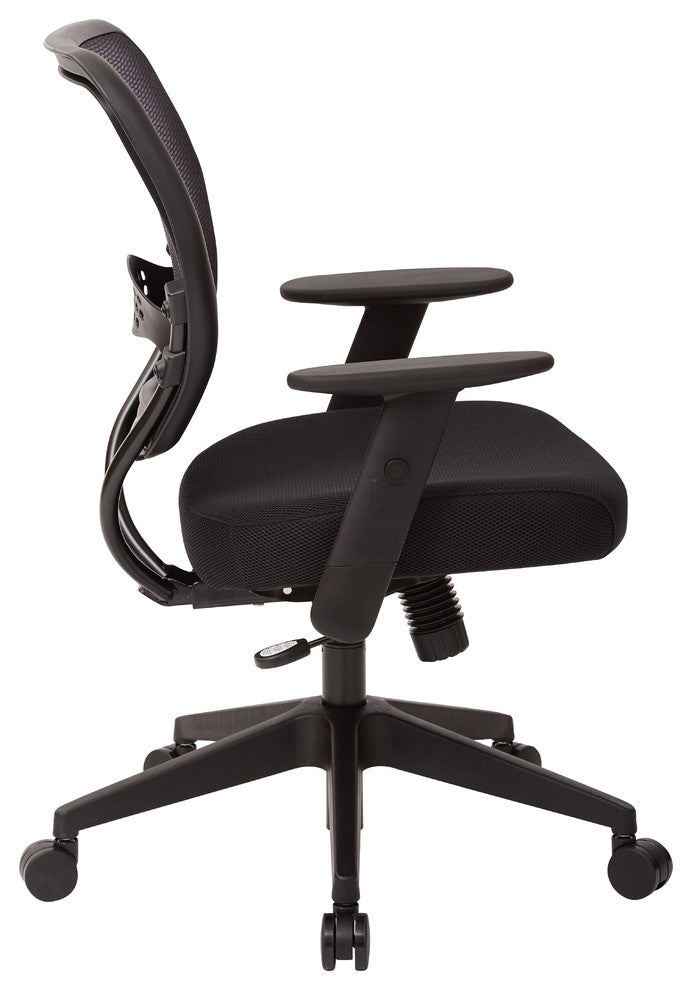 Professional AirGrid Back Managers Chair with Black Mesh Fabric Seat