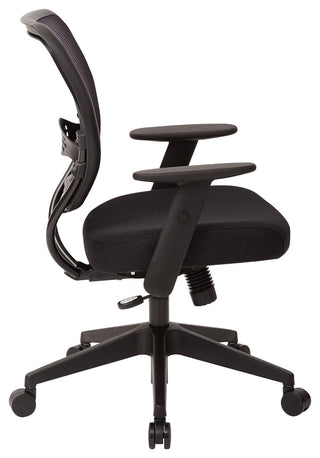 Professional AirGrid Back Managers Chair with Black Mesh Fabric Seat