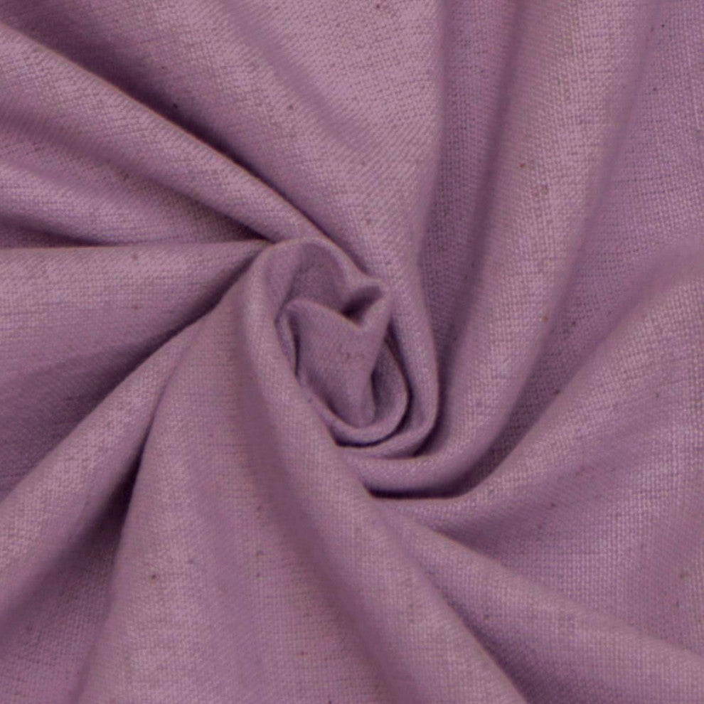 Lilac Cotton Linen Fabric By The Yard, 8 Yards For Curtain, Dress Wholesale