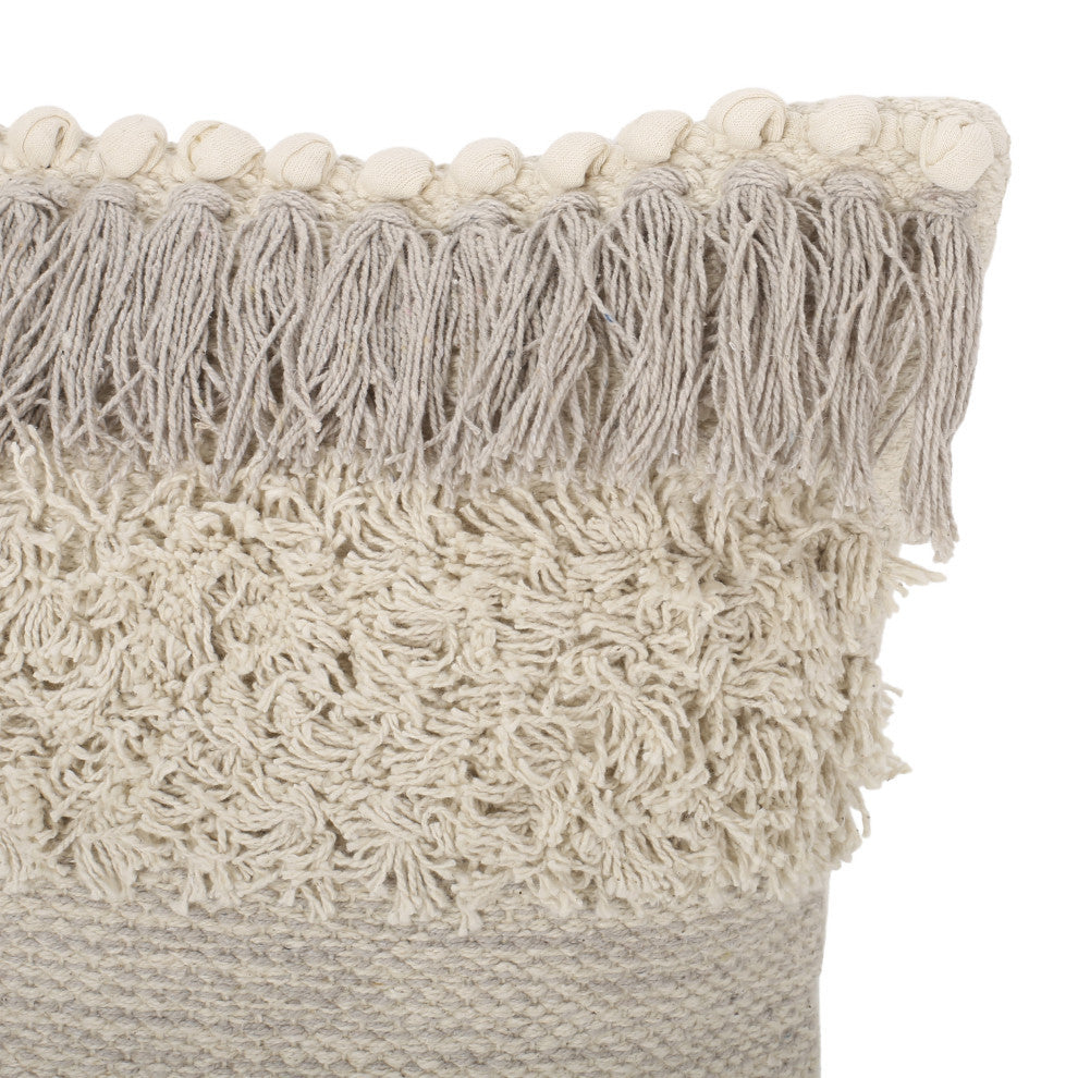 Keenan Hand-Loomed Boho Throw Pillow, Set of 2