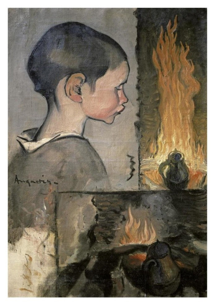 "Profile of a Child (Profil d'Enfant)" Paper Print by Louis Anquetin, 23"x32"