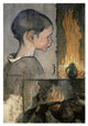 "Profile of a Child (Profil d'Enfant)" Paper Print by Louis Anquetin, 23"x32"