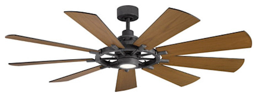 Kichler 300265DBK 65"Ceiling Fan, Distressed Black Finish