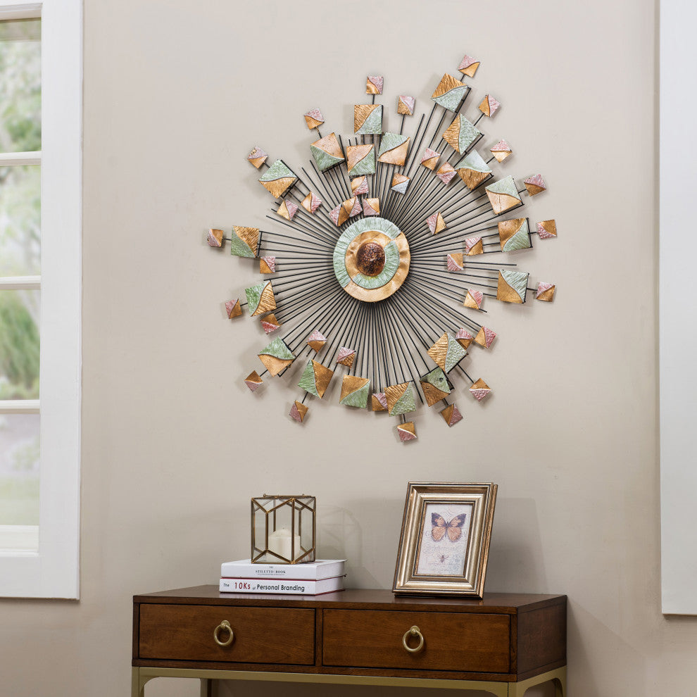 Sunjoy Decorative Burst Wall Art