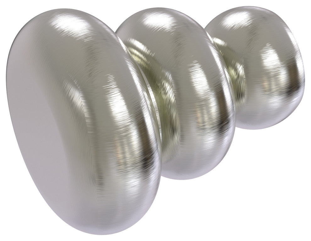 Designer Cabinet Knob, Satin Nickel