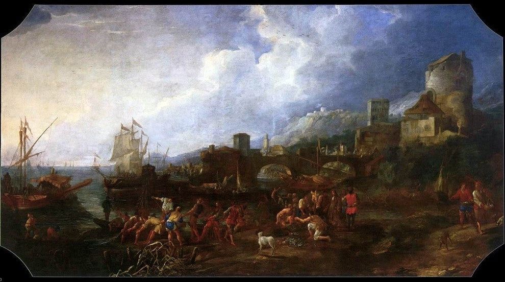 Luca Carlevaris Seaport Wall Decal