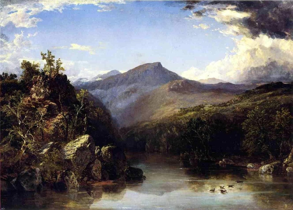 John Frederick Kensett Landscape Wall Decal