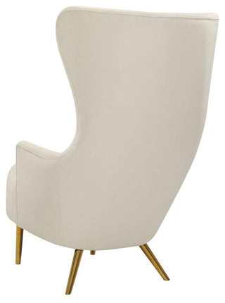 Julia Cream Wingback Chair - Cream
