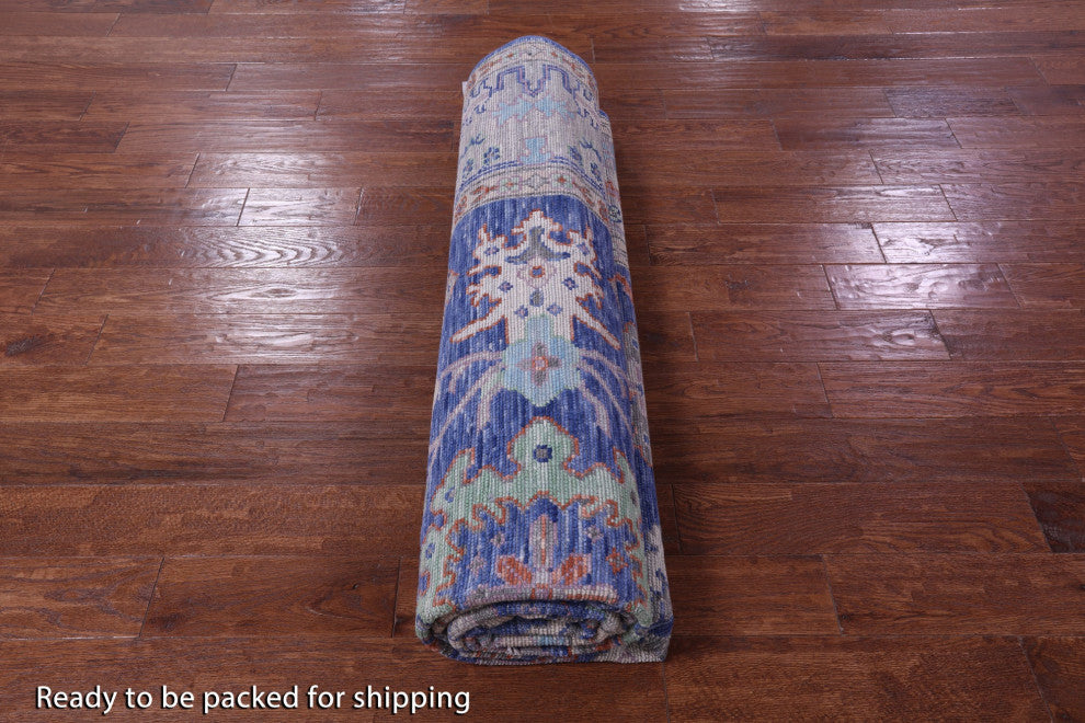 8' 2" X 10' 2" Turkish Oushak Hand Knotted Rug - Q15664