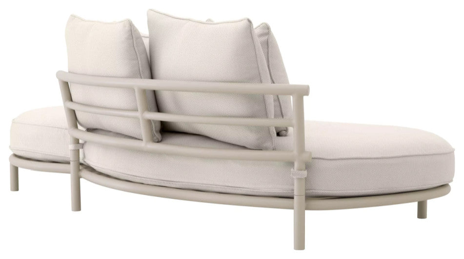 White Modern Outdoor Sofa | Eichholtz Laguno, Right