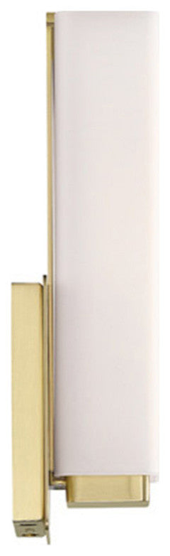 Vogue 11" LED Wall Sconce 2700K, Brushed Brass