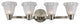 Varick 4-Light Bath and Vanity, Satin Nickel