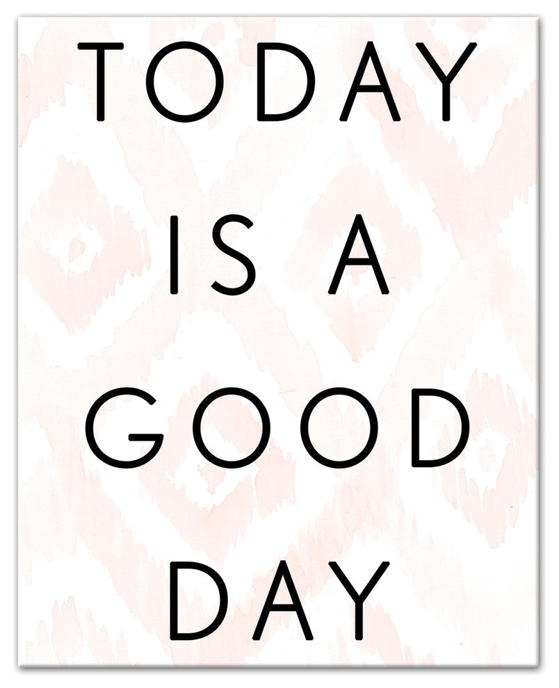 Today Is A Good Day 16x20 Canvas Wall Art