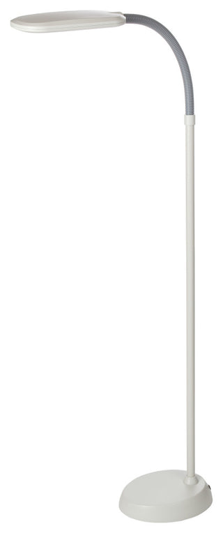 Brightech Litespan LED 2nd Edition Reading Floor Lamp with Cool, Soft & Warm, Al
