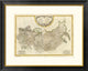 "Composite: Russia, 1785" Framed Digital Print by Rigobert Bonne, 32x26"