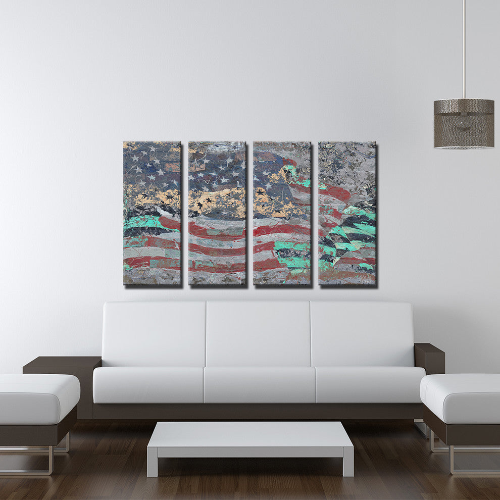 Born2BWildxCanvas Wall Art, 4-Piece Set