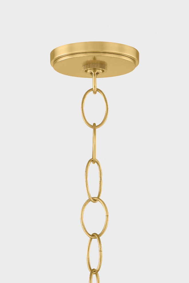 Mitzi Eleanor Pendant Aged Brass