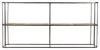 Industrial Loft Anna Wood And Metal Console