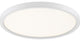 Mechra LED Flush Mount, White, 18''