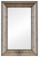 Large Rectangular Waxed Pine Mirror