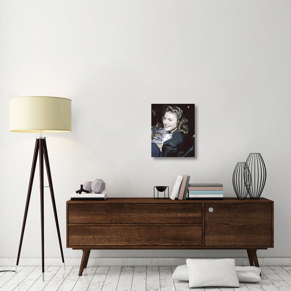 "Ingrid Bergman" Stretched Canvas Giclee by Hollywood Photo Archive, 18"x22"