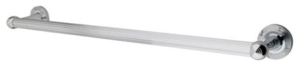 Kingston Brass Polished Chrome Georgian 24" Decorative Grab Bar DR910241