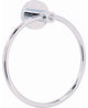 Alno Modern Towel Ring 6" in Satin Nickel