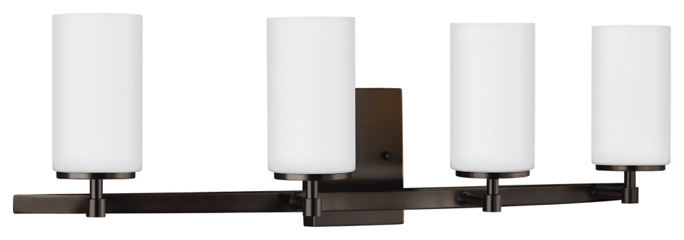 Alturas 4-Light Wall/Bath, Brushed Oil Rubbed Bronze