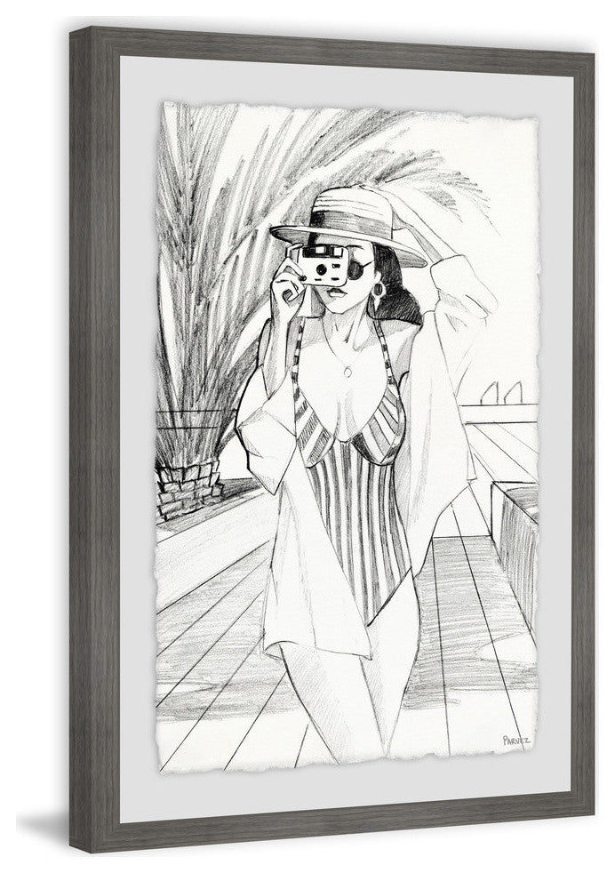 "Capture the Moment" Framed Painting Print, 24"x36"