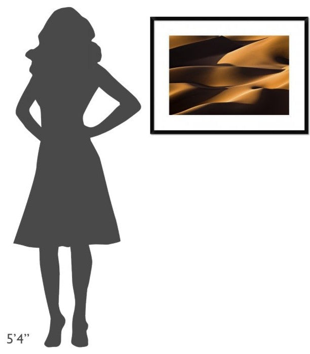 "Light And Shadow" Framed Digital Print by Mohammadreza Momeni, 32x24"