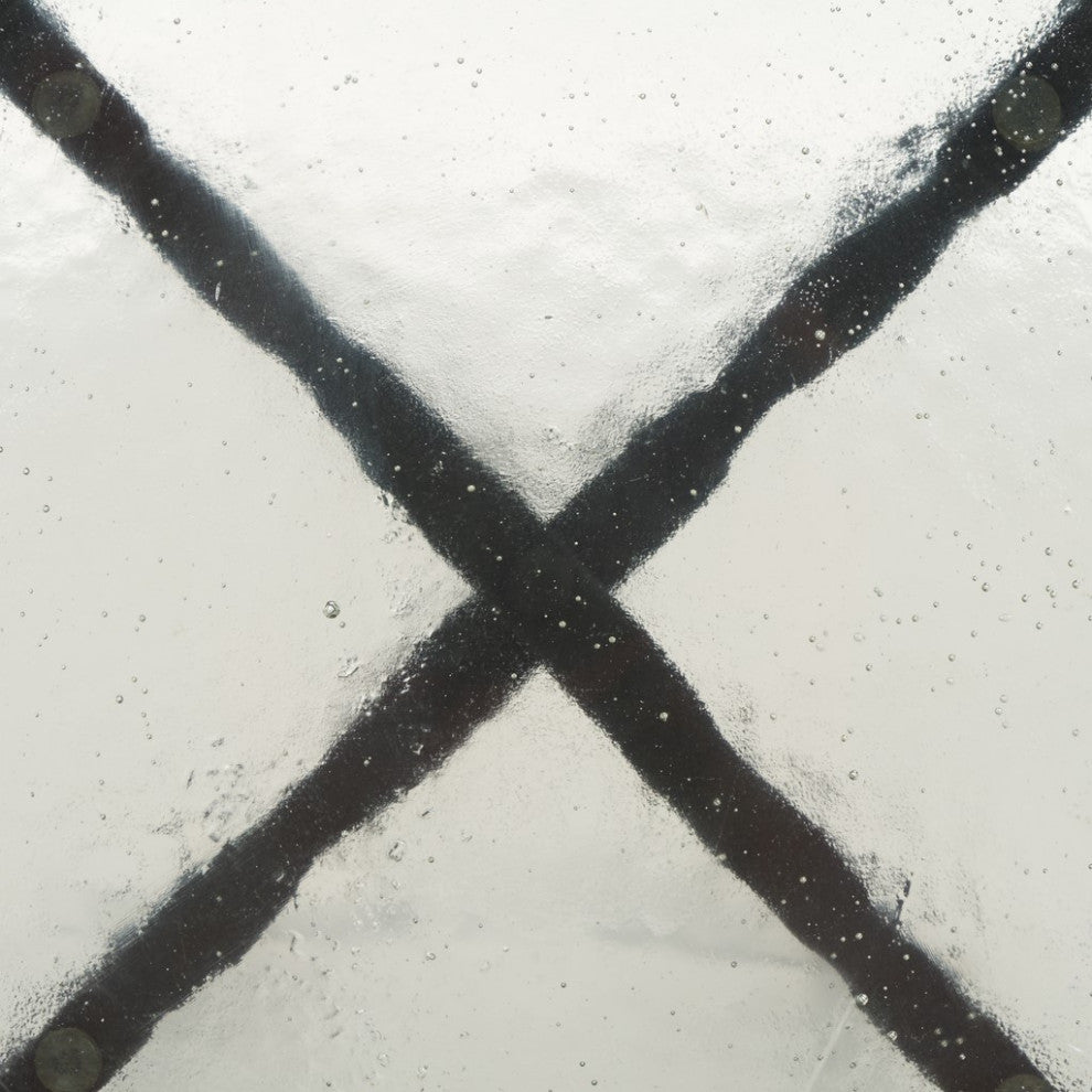 Safavieh Couture Kathaleen Cast Glass Drink Table