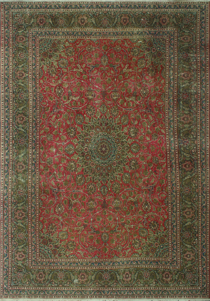 Semi-Antique Hawthorn Rust Rug