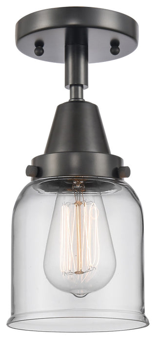 INNOVATIONS LIGHTING 447-1C-BK-G52-LED Small Bell Flush Mount