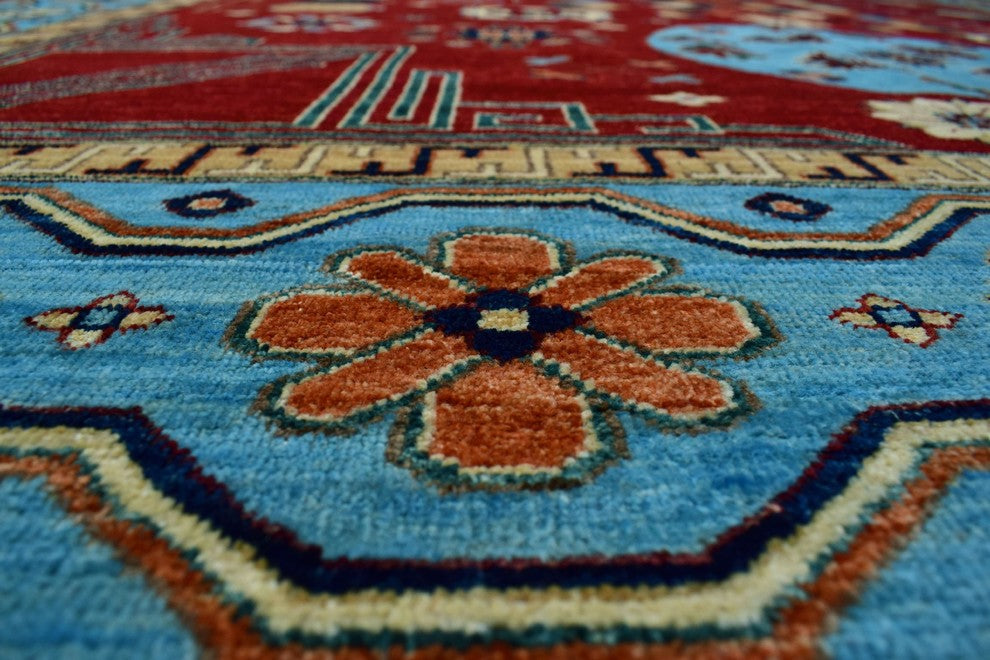 Aria Fine Chobi Roselyn Red Rug 9''11"x13''8"