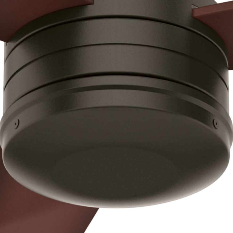 Hunter 52" Cabo Frio New Bronze Ceiling Fan With Wall Control