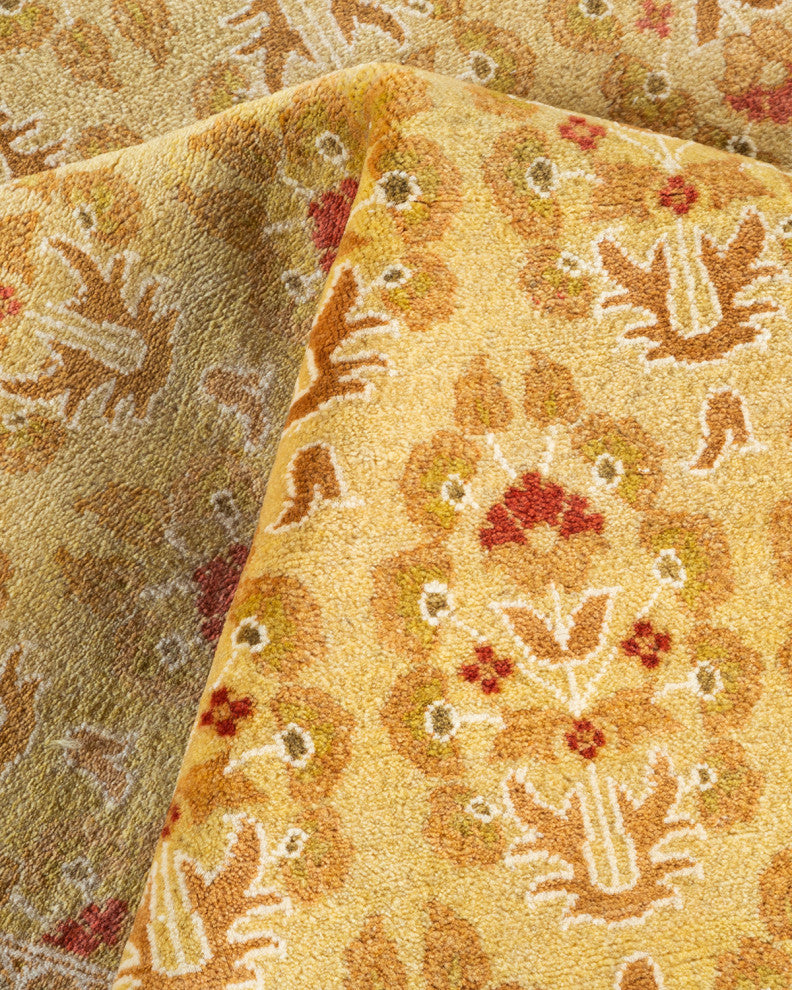 MOGUL, Hand Knotted Area Rug 9' 4" X 6' 0"