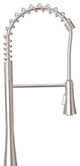 i2 Single Handle Pull-Down Pre-Rinse Kitchen Faucet, Polished Chrome