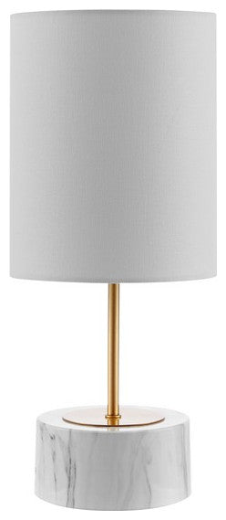 Safavieh Kamilah Iron Table Lamp, White