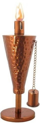 Anywhere Table Top Torch, Hammered Copper Cone, 1-Piece