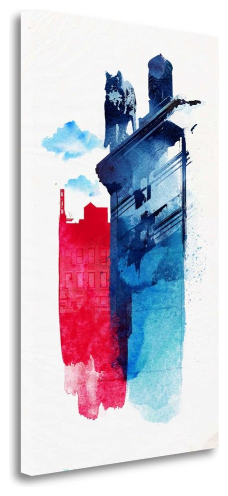 "This Is My Town" By Robert Farkas, Giclee Print on Gallery Wrap Canvas