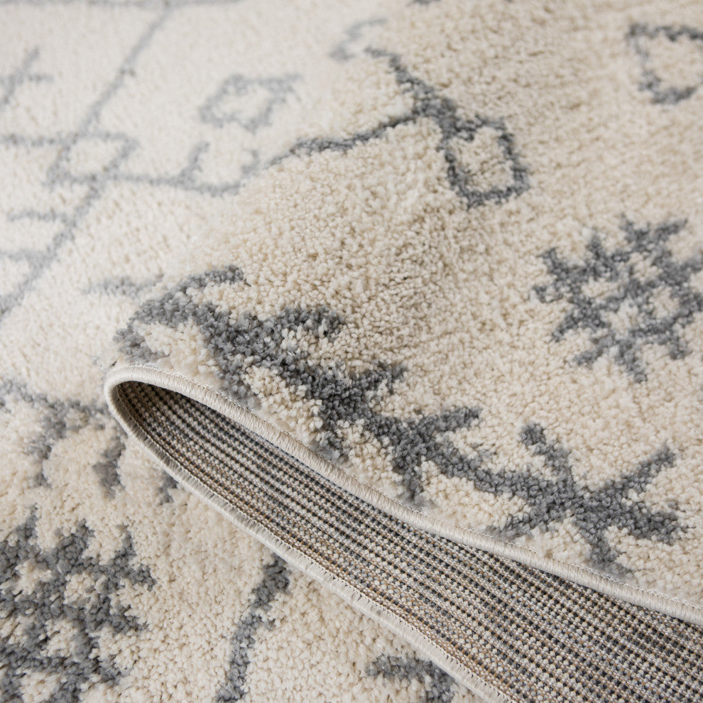Aspen Emara Shag Polypropylene Area Rug, 2'2" X 10'