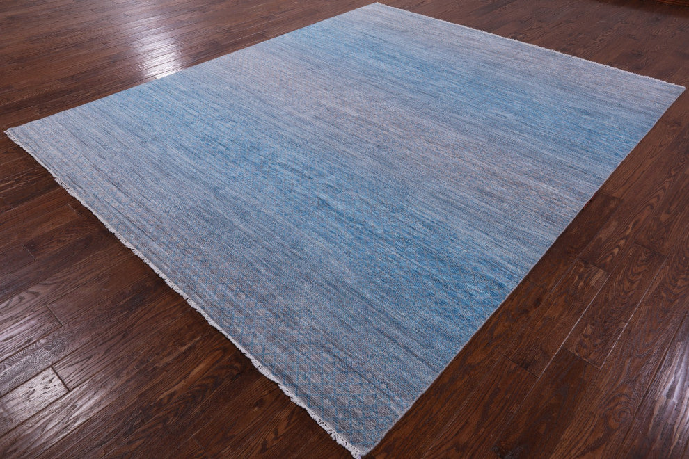 Hand Knotted Savannah Grass Wool Rug 8' 3" X 10' 1" - Q9211