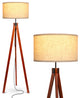 Eden Tripod LED Floor Lamp, Mid Century Dimmable Light for Contemporary Rooms, H