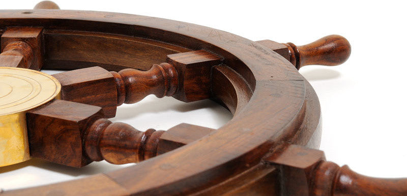 Ship Wheel, Model, 24", 24"