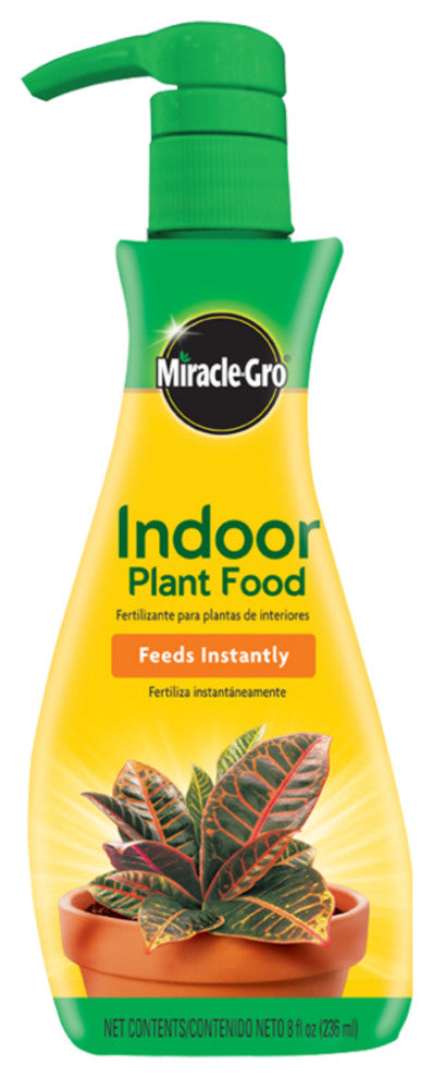 Miracle-Gro 1000551 Indoor Plant Food, 1-1-1, Ready To Use, 8 Oz