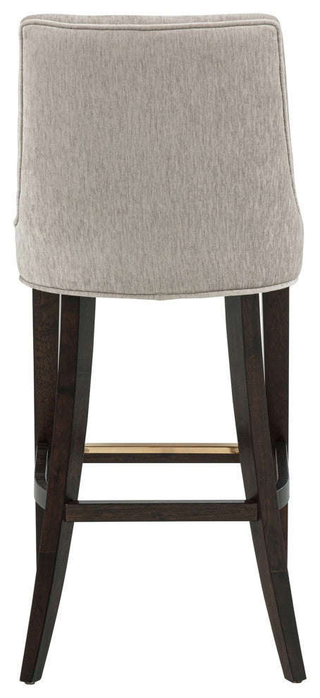 Manhattan Comfort Beever Barstool, Taupe, Set of 3